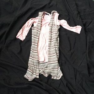 Pink top with pullover